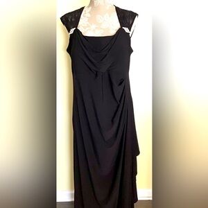 Floor Length Black Gown